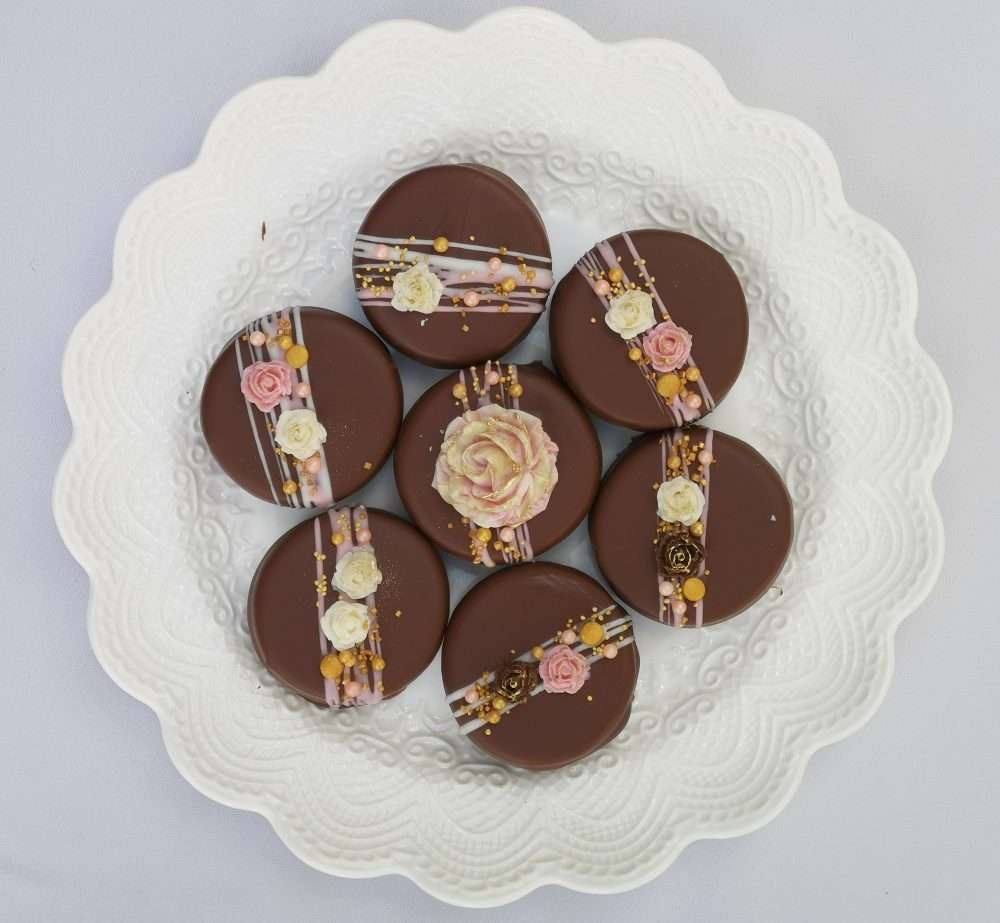 Alfajores de chocolate