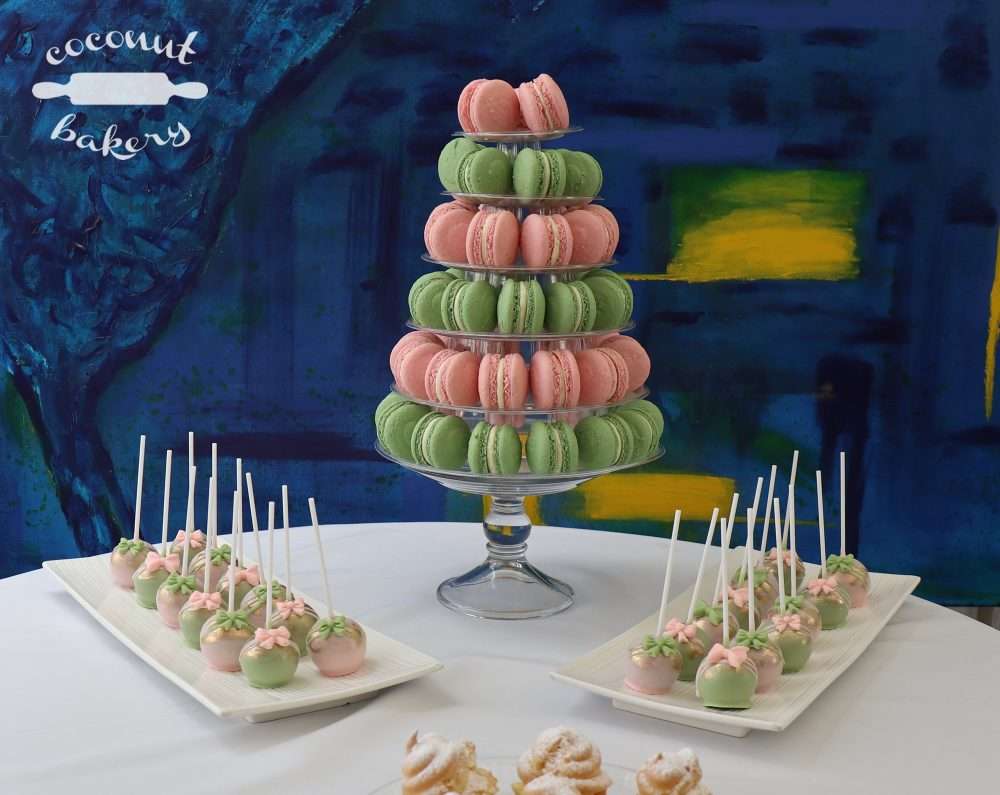 Macarons de almendra amazónica