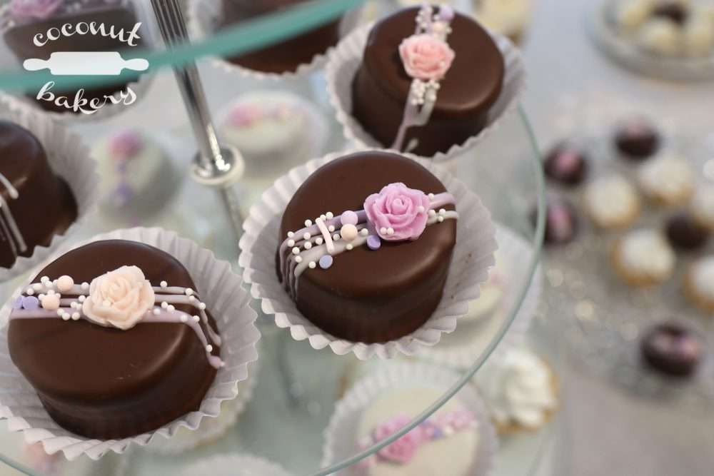 alfajores de chocolate