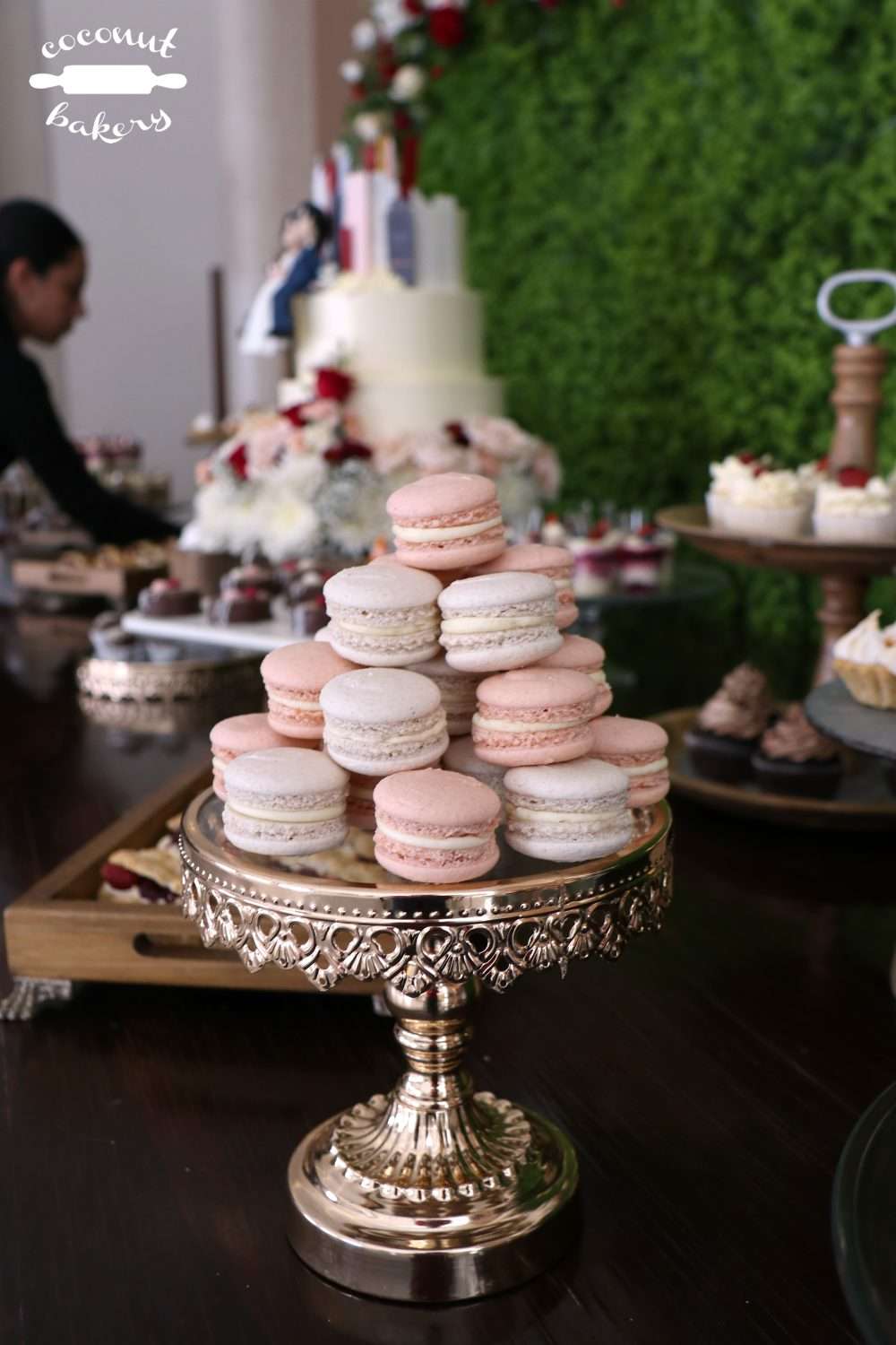 Macarons de almendra amazónica