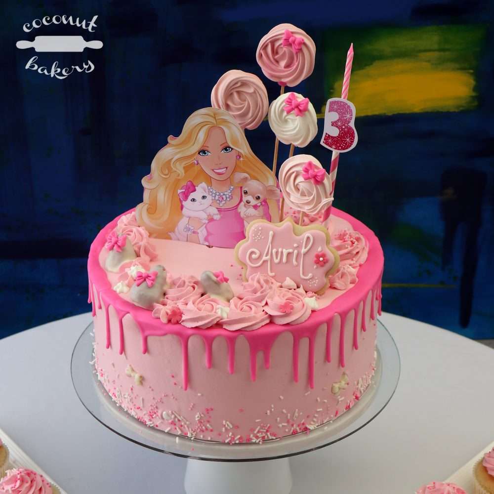 Cumpleaños con barbie y sus mascotas