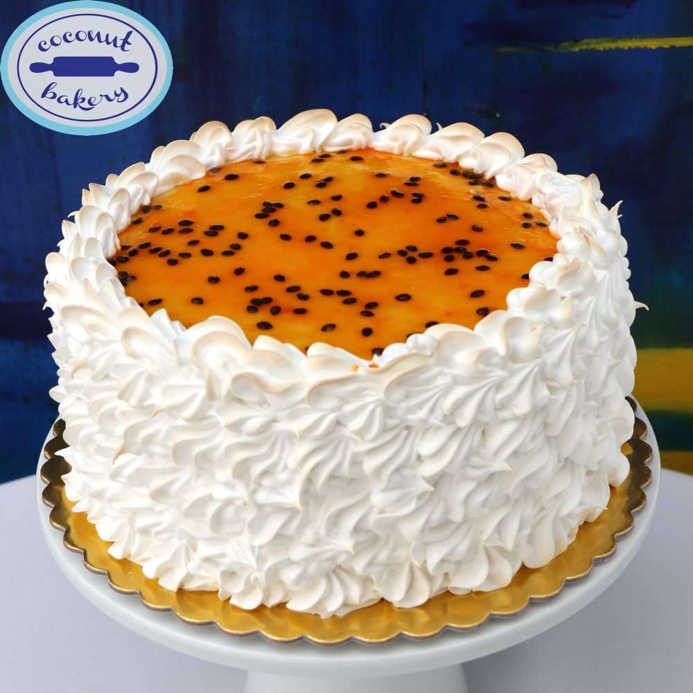 torta clásica de maracuyá