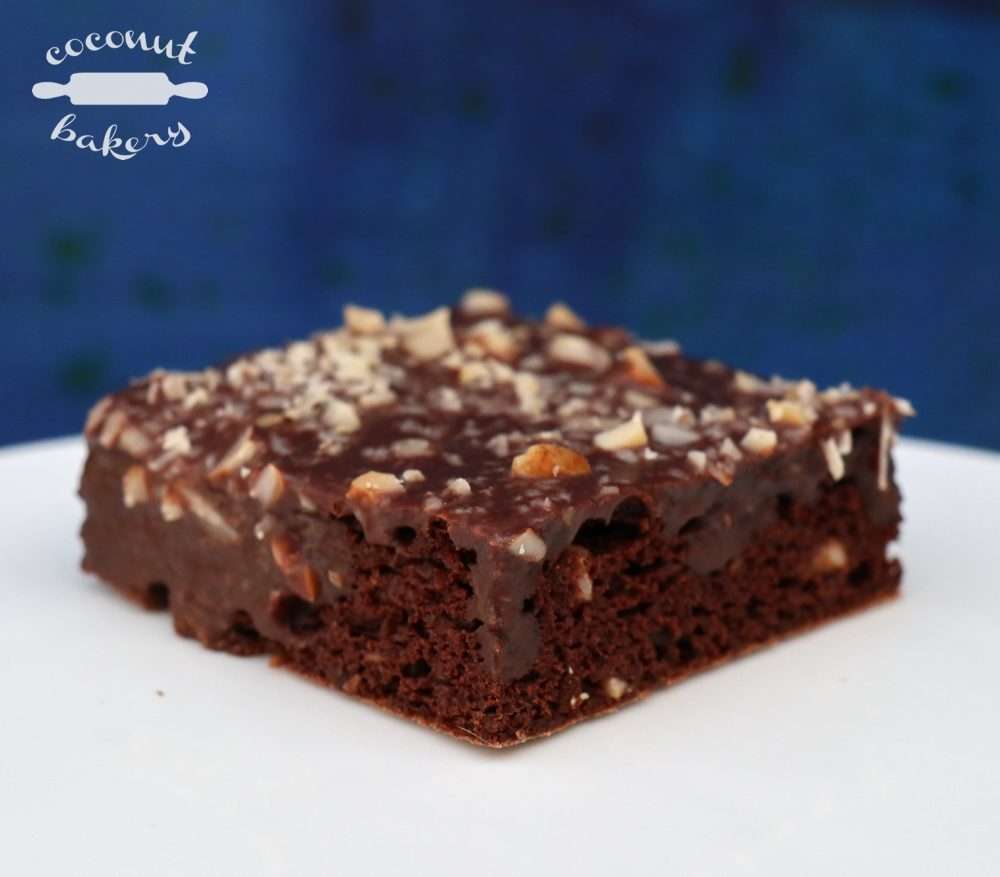 Brownie con almendras
