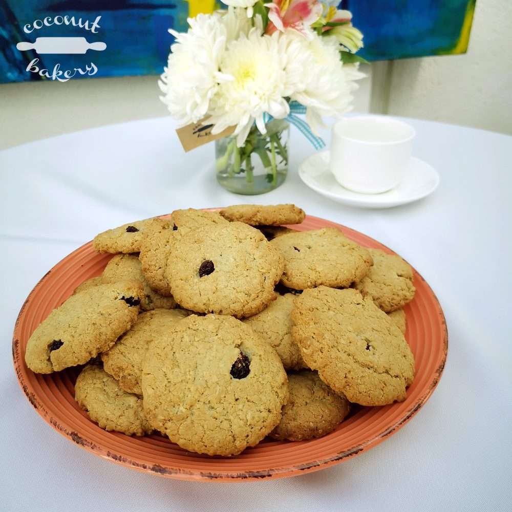 Galleta de avena y pasas