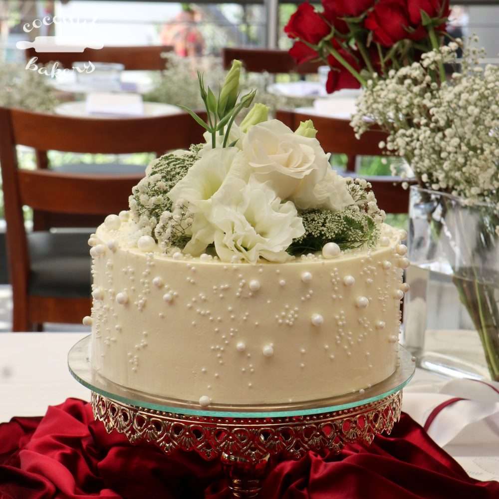 Pastel de Boda Civil en tres leches