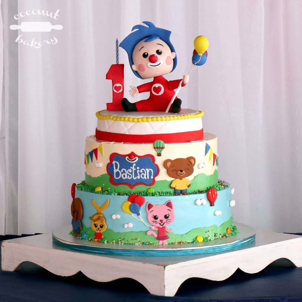 Plim Plim y sus amigos para el primer cumpleañitos de Bastian