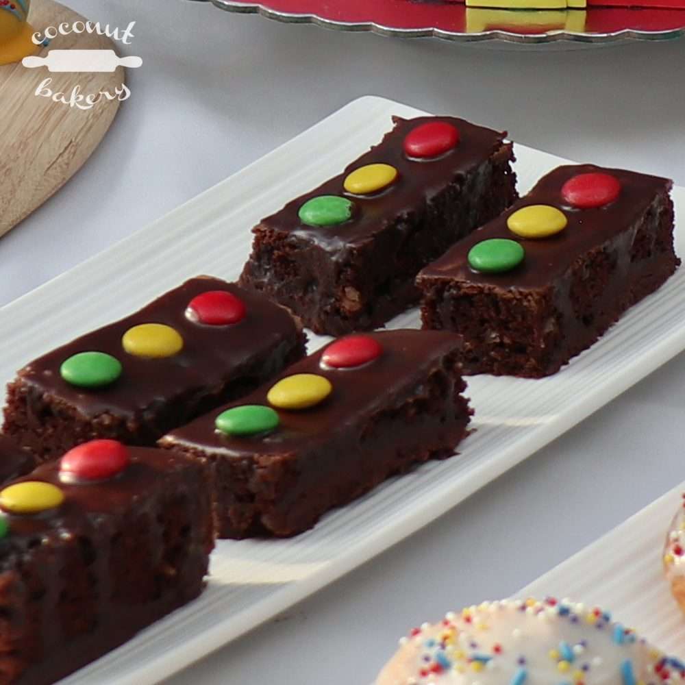 Brownies con dulces