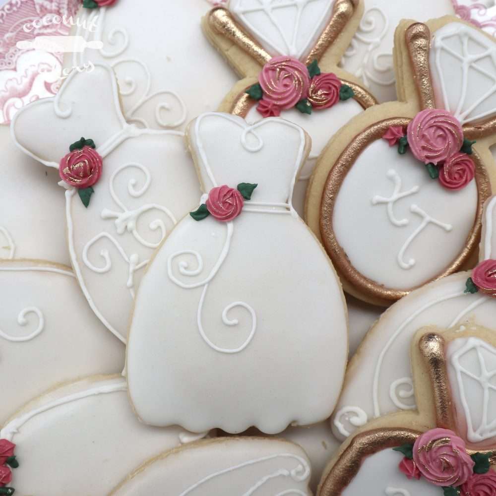 galletas de mantequilla glaseadas