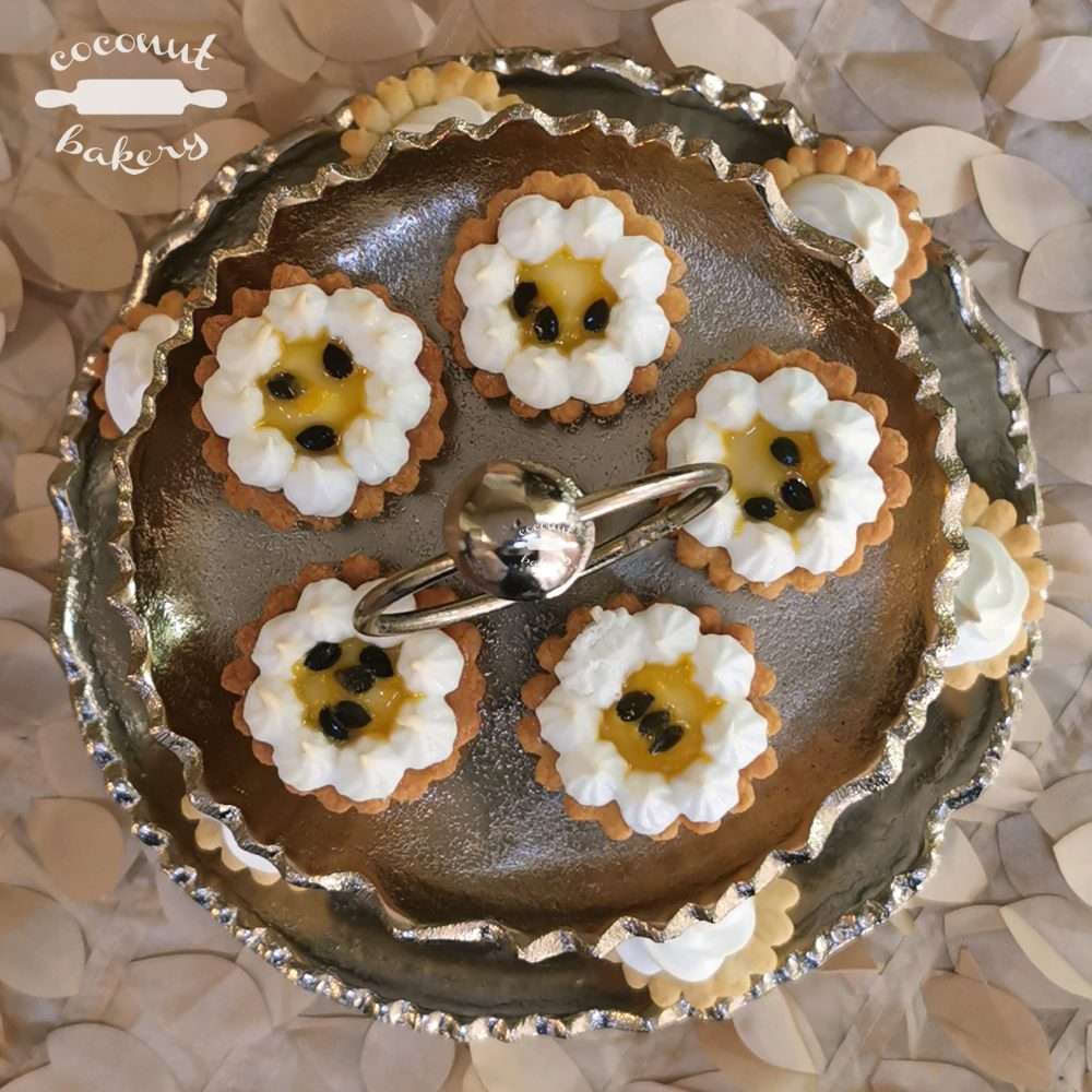 Minipie de maracuyá