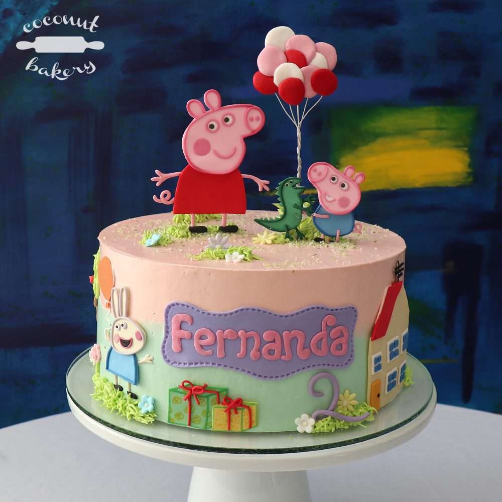 Torta de cumpleaños con Pepa Pig