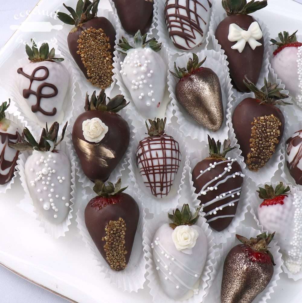 frutillas bañadas en chocolate