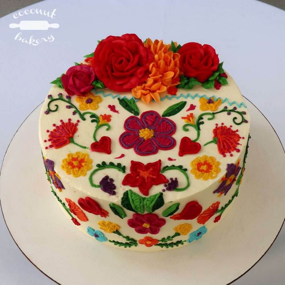 Torta de cumpleaños mexicana