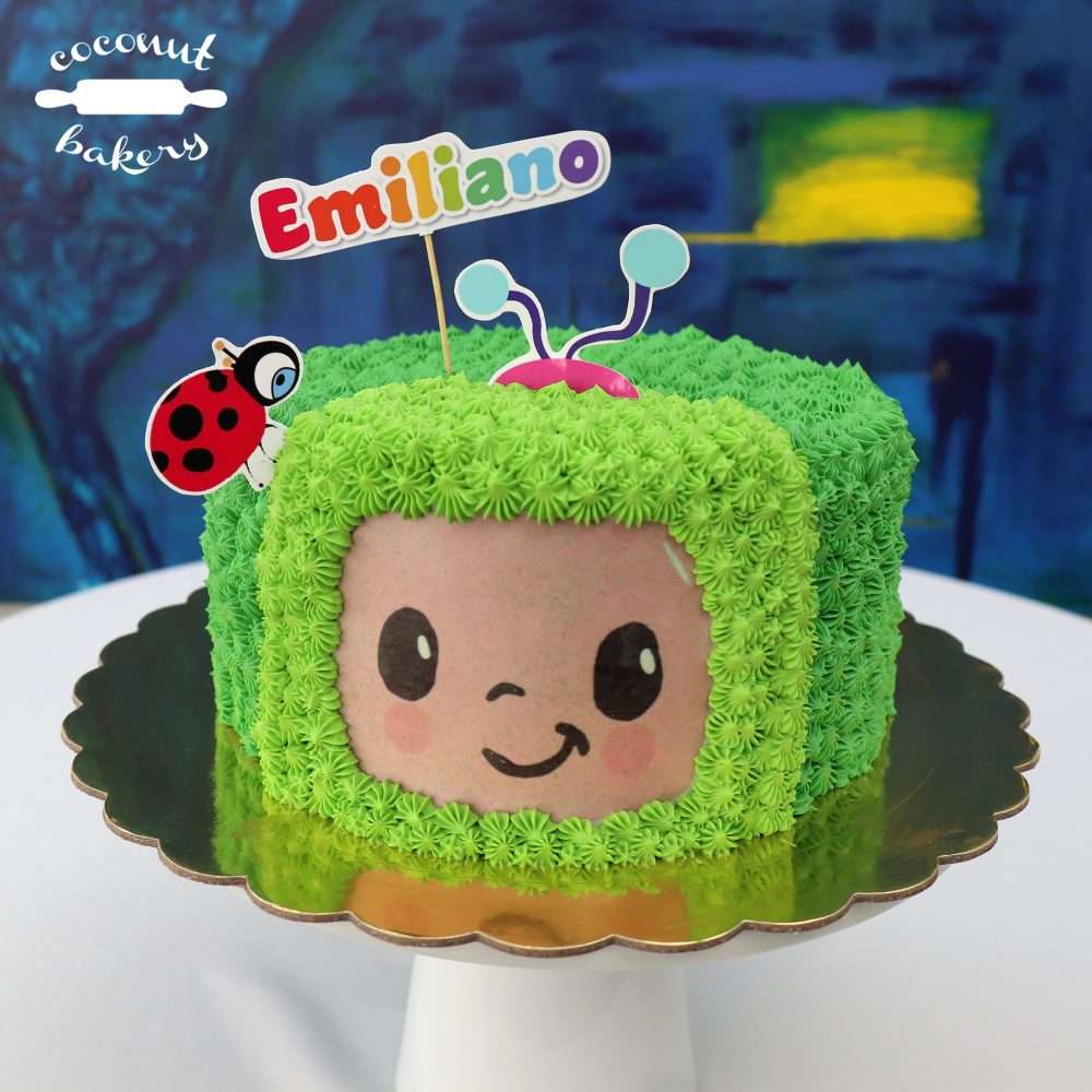 Torta cumpleaños cocomelón
